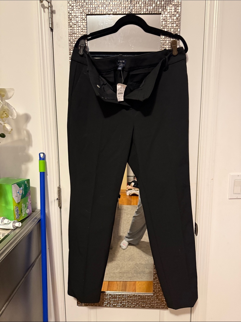 J. Crew Women’s Ruby full length Black Dress Slacks